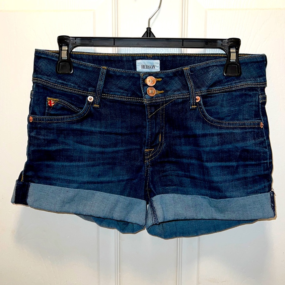 Hudson Crowley Mid Thigh Shorts
